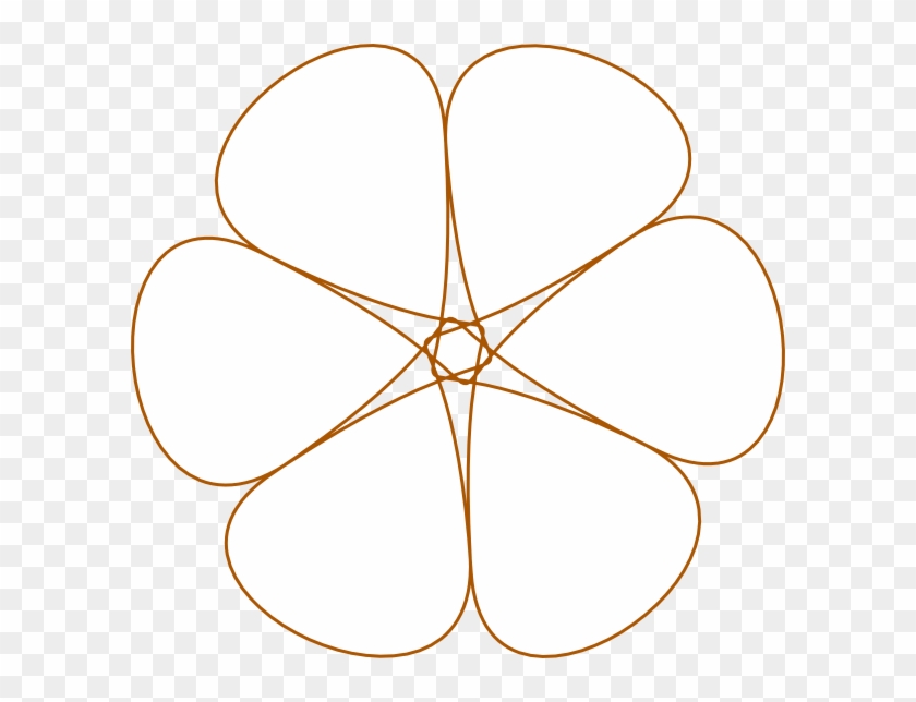 Flower Blank Clip Art At Clker - Clip Art #1052444