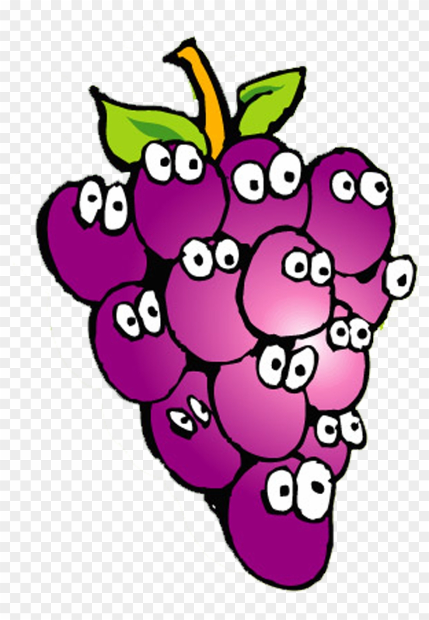 Grape Aguardiente Cartoon Drawing - Grape #1052555