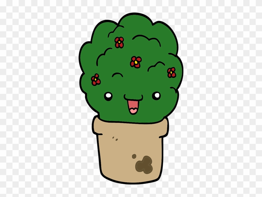 Cartoon Shrub In Pot - Cartoon Shrub In Pot #1052622