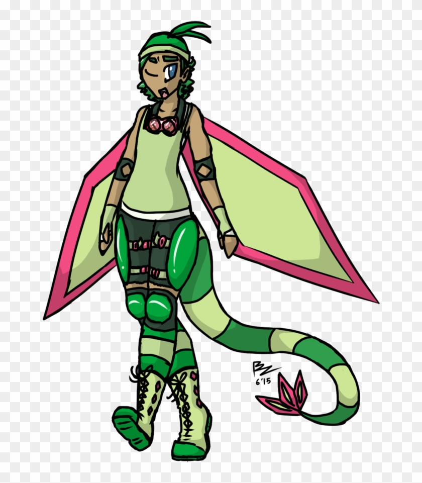 Flygon Gijinka By Banan-chan - Cartoon #1052735