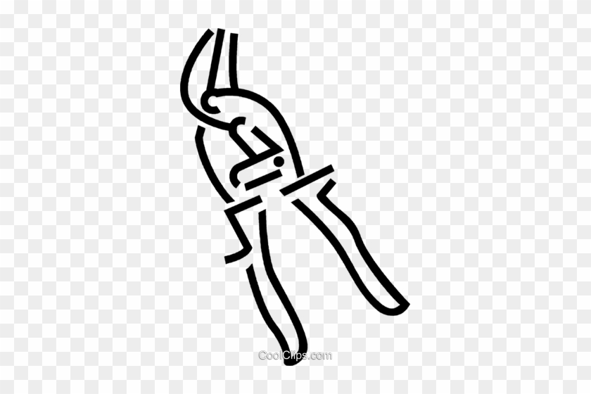 Tin Snips Royalty Free Vector Clip Art Illustration - Tin Snips Royalty Free Vector Clip Art Illustration #1053029