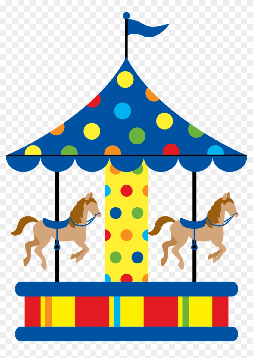 Circus Clipart Carousel - Carousel Clipart #1053086