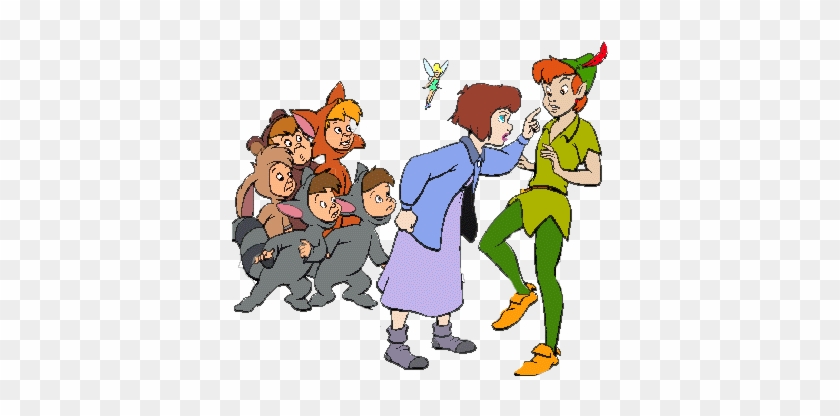 Featuring Peter Pan Jane Captain Hook Tinkerbell Octopus - Return To Neverland #1053795