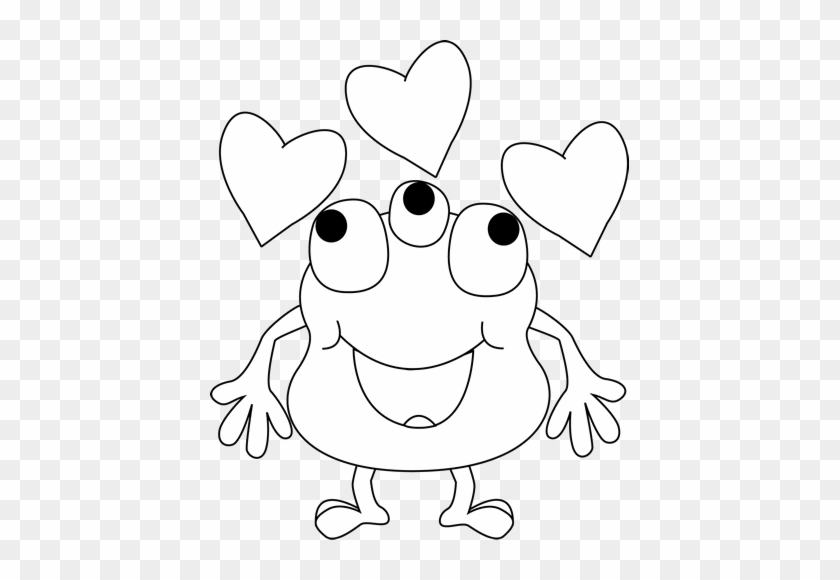 Monster Clip Art - Movie Animals Clipart Black And White #1053990