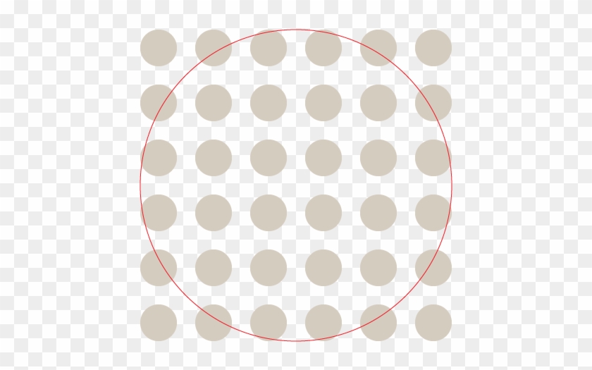 Create A Grid Of Dots - Polka Dot #1054028