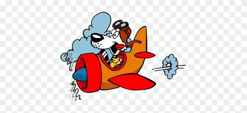 Travelling With Your Pet Could Not Be Easier - Dog On An Airplane Cartoon #1054586