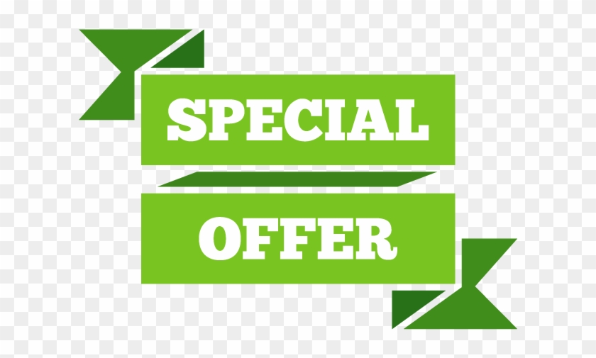 Special Offer Label With Ribbon - Special Offer Ribbon Png #1054663