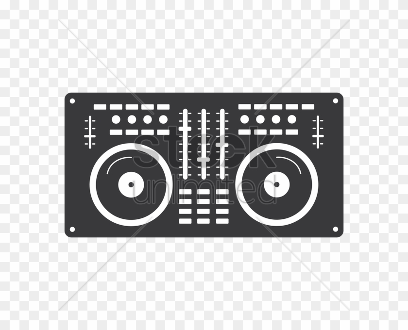 Dj Mixer Clipart - Vector Marketing #1054783
