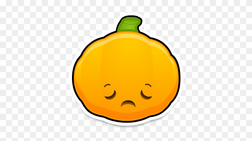 Pumpkinmoji Reallysad Medium@3x - Portable Network Graphics #1054877