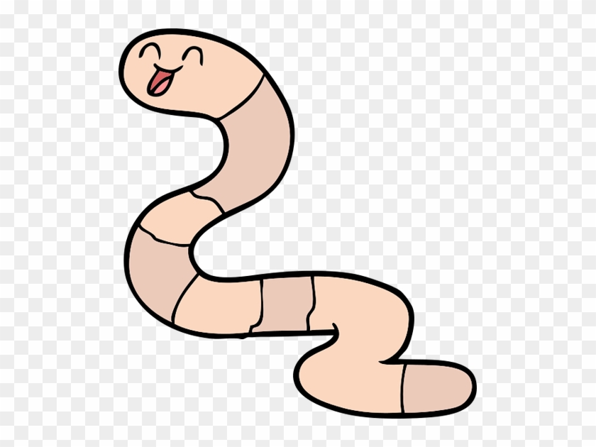 Cartoon Worm Icon - Cartoon Worm #1054919