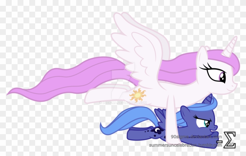 Young Celestia By Aleximusprime - Cartoon #1055113