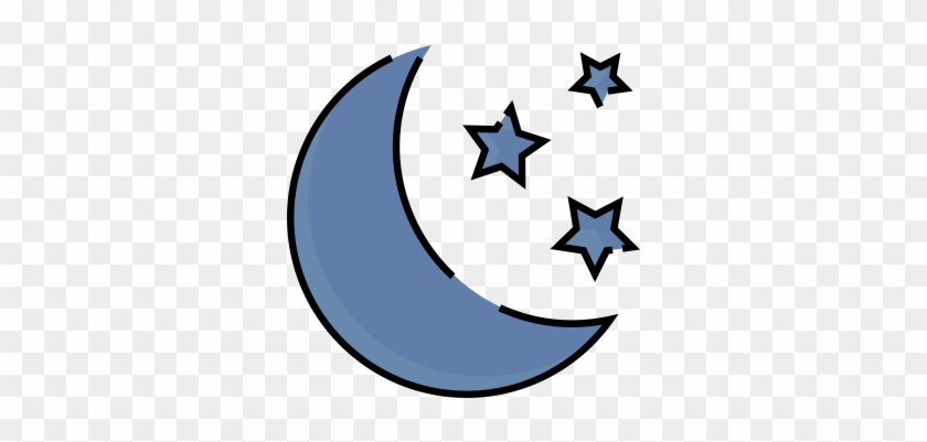 512 X 512 - Lua Com Estrelas Png #1055210