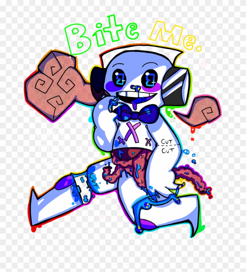 Bite Me - Cartoon #1055395