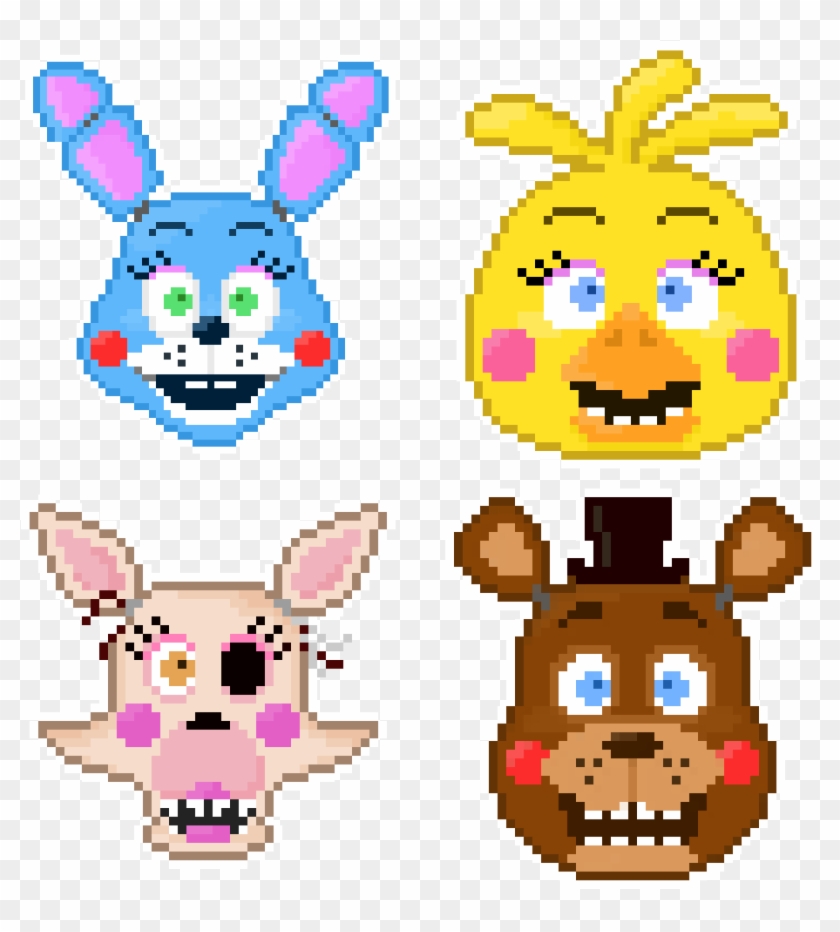 Fnaf Pixel Masterpost - Cartoon #1055405