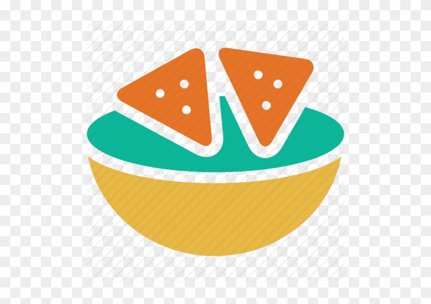 Tortilla Chip Or Nachos Tortillas With Guacamole Dip - Totopo Png #1055505
