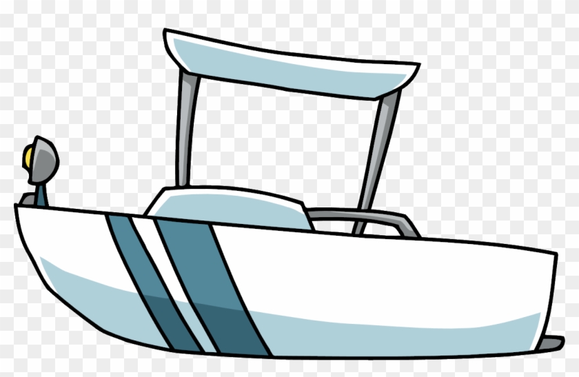 Patrol Boat - 2d Boat Cartoon Png #1056031