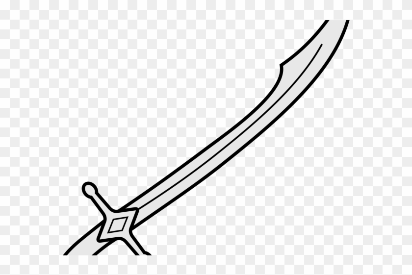 Drawn Katana Svg - Clip Art #1056150