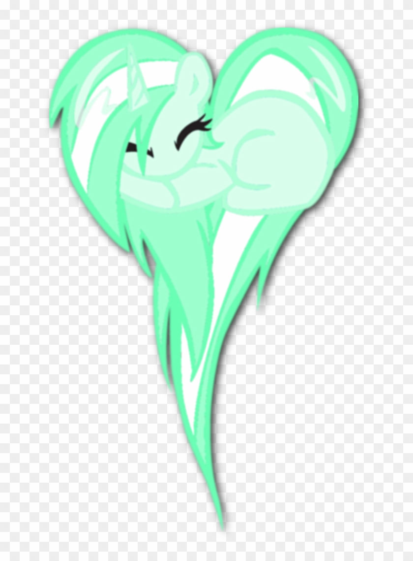 Images Heart Shapes - Mlp Heart Shaped #1056238