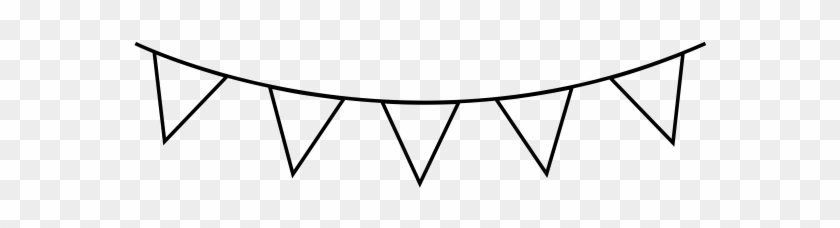 Bunting Rubber Stamp - Coffee Table #1056397