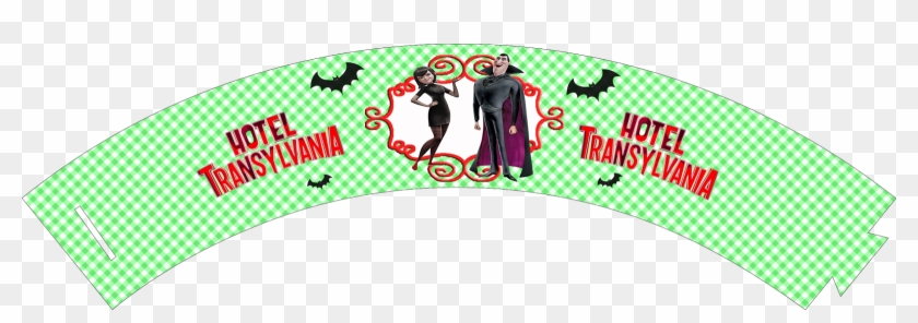 Transylvania Hotel Printable Wrappers Cupcake - Illustration #1056851
