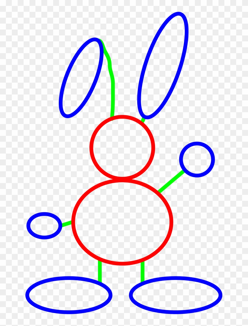 Howtodraw Cartoon Rabbit Nevit - Rabbit #1057198