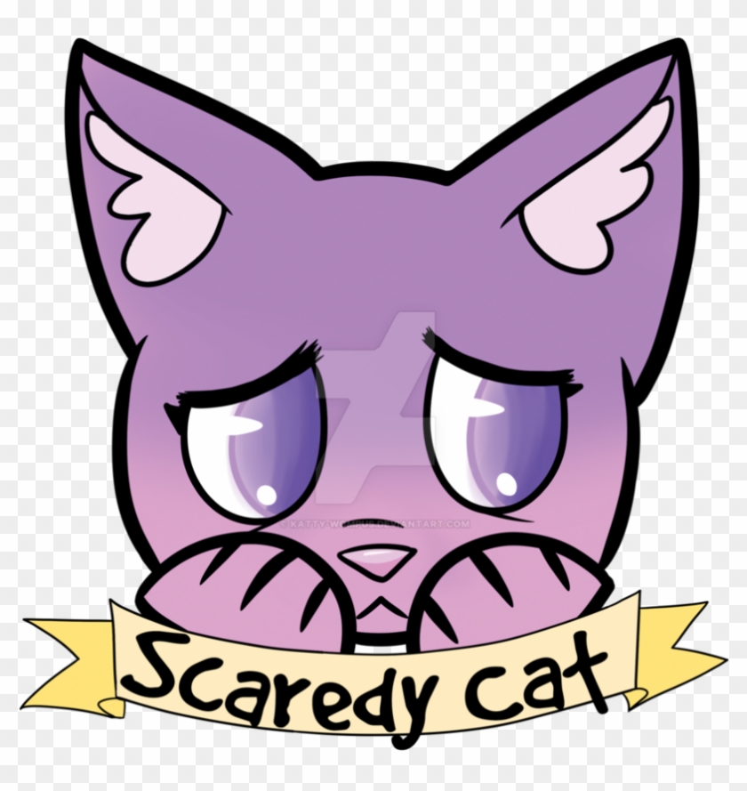 Scaredy Cat By Katty-wompus - Cartoon #1057369