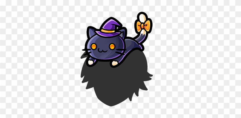 Gear-friendly Black Cat Render - Cartoon #1057421