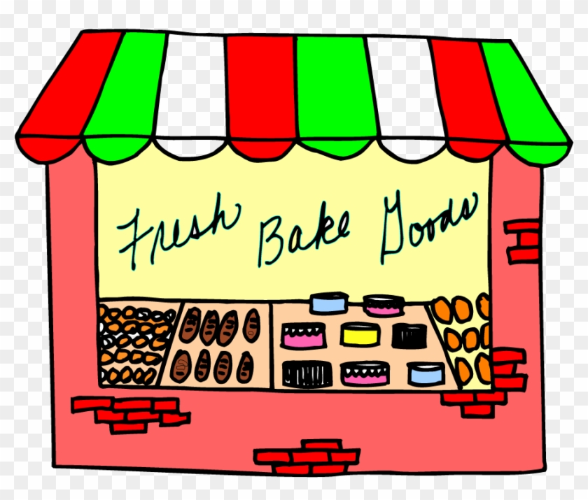 Bakery Store Front - Grocery Store Clip Art Transparent #1057727