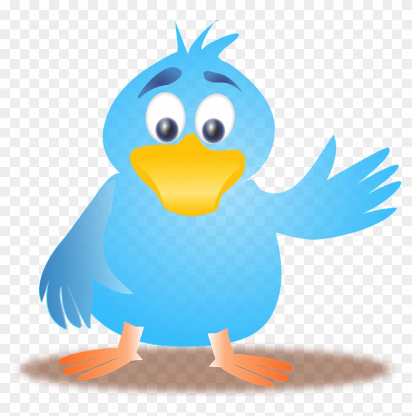 Goodbye For Now - Bird Waving Clipart #1057744