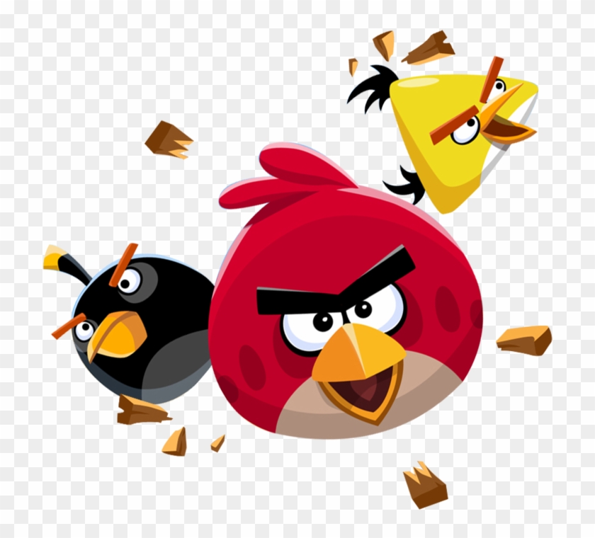 Angry Birds Flying Transparent Png Image - Duck Brand 281512 Angry Birds Printed Duct Tape 1.88 #1057989