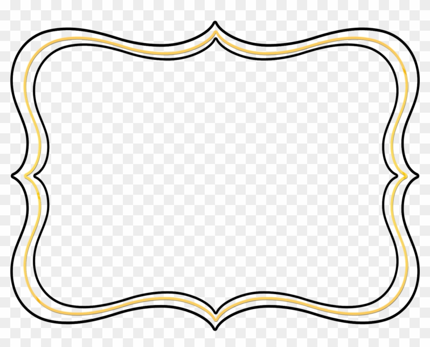 Pink Scroll Frame Clip Art Clipart Panda Free Clipart - Clip Art Frame Border #1058132