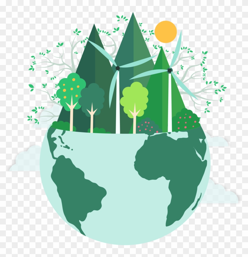 Desktop Wallpaper Sustainability Clip Art - Poster On Sustainable Earth #1058179