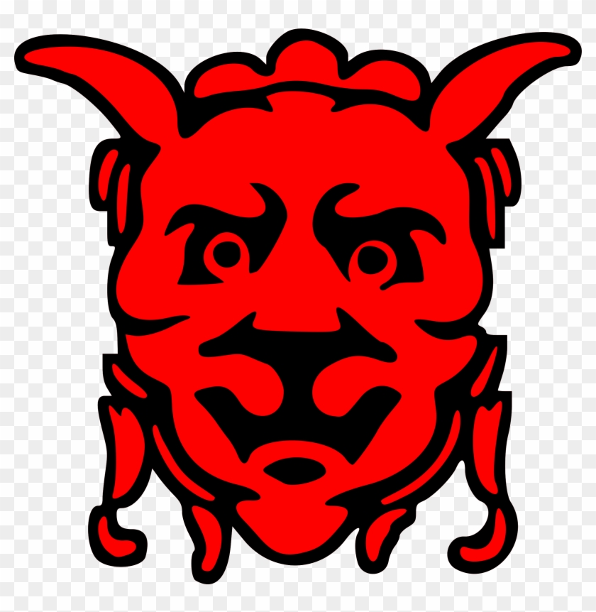 Big Image - Clipart Iblis Tertawa Png #1058191