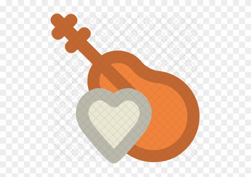 Guitar Icon - Ukulele #1058660
