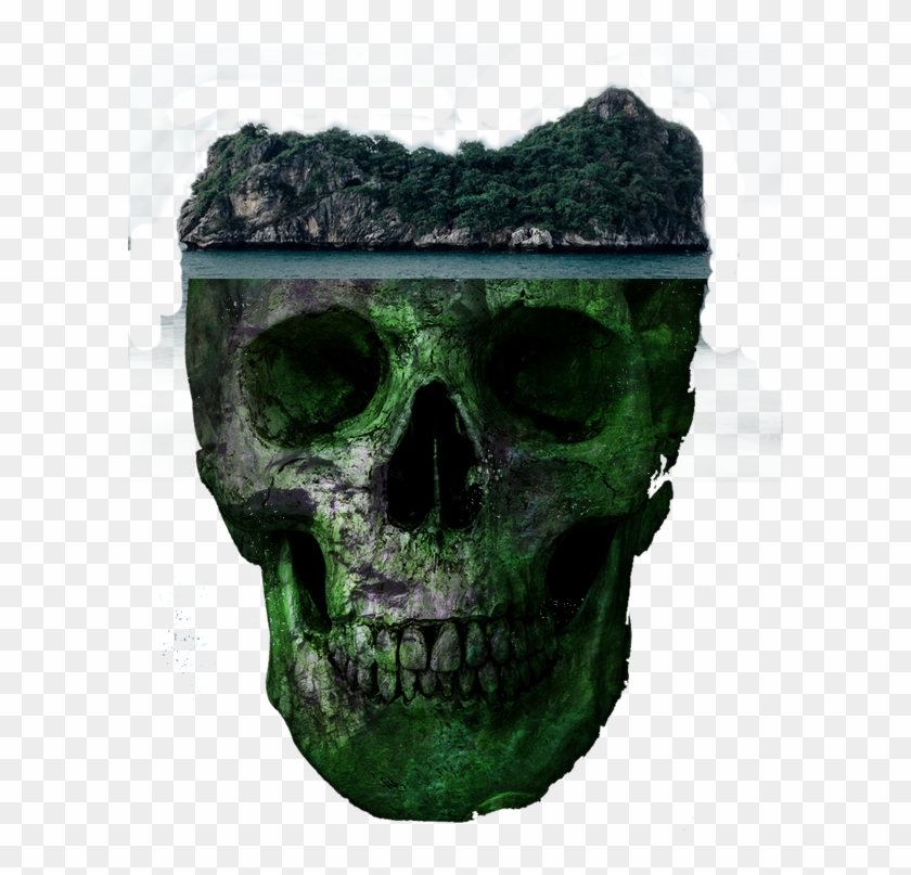 Skull Euclidean Vector - Underwater Skull Throw Blanket #1058981