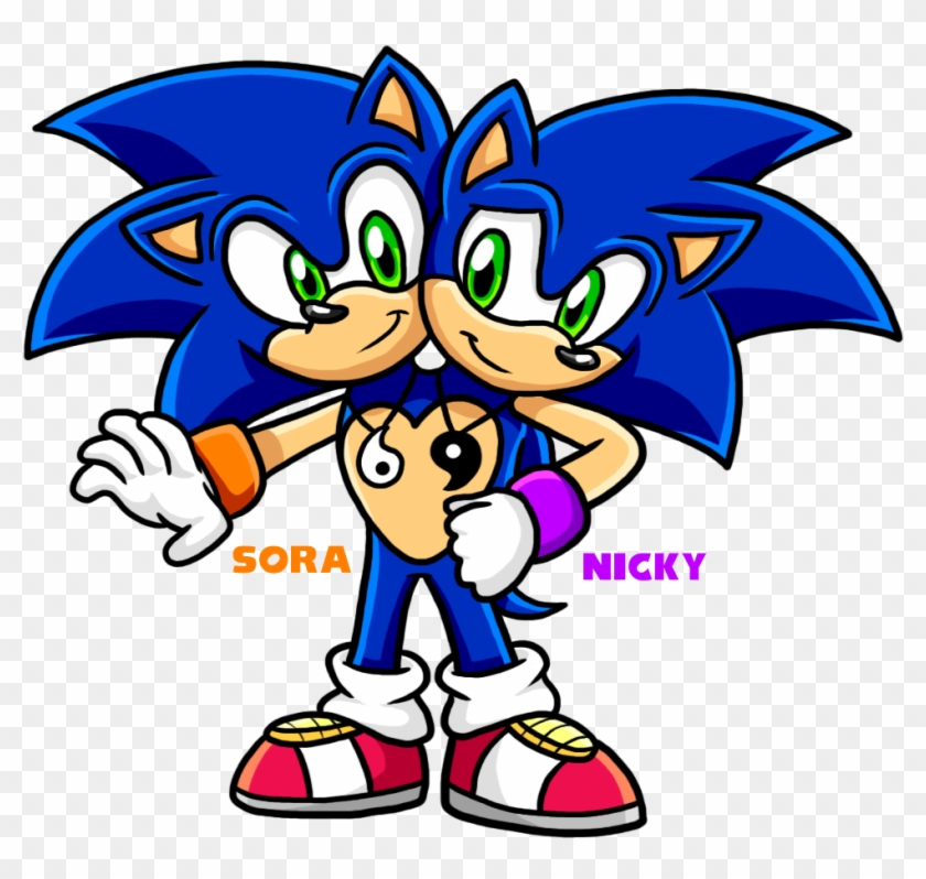 Sora And Nicky - Sonic The Hedgehog Pony #1059600