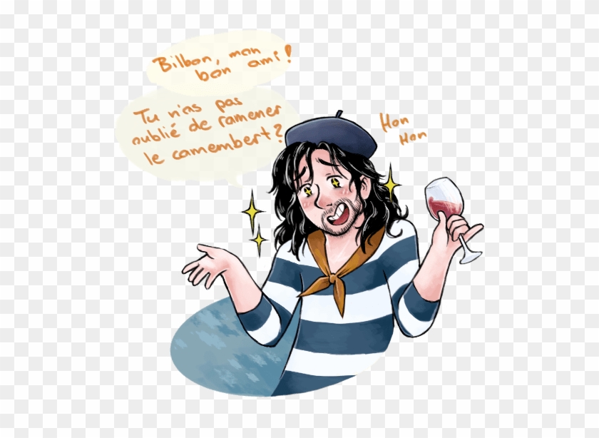 Hobbit Clip Art, If You Like The Image Or Like This - Happy Birthday French Girl #1060925