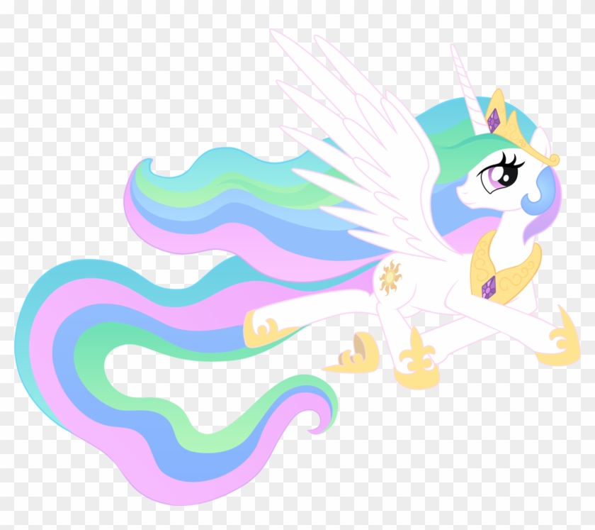 Princess Celestia Is Lying Down By Frostenstein - Mlp Celestia Laying Down #1061495