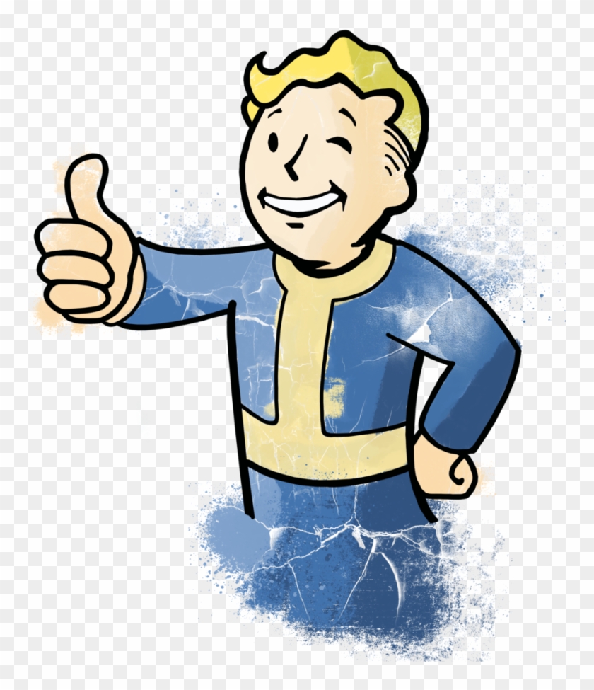 Fallout Clipart Vualt Pic Hwb39231 - Vault Boy Perk #1061521