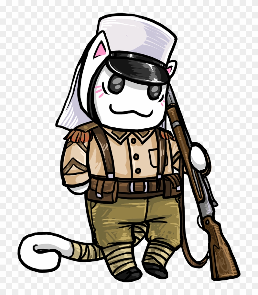 Henri French Foreign Legion By Drawstralia - French Foreign Legion Cartoon #1061553