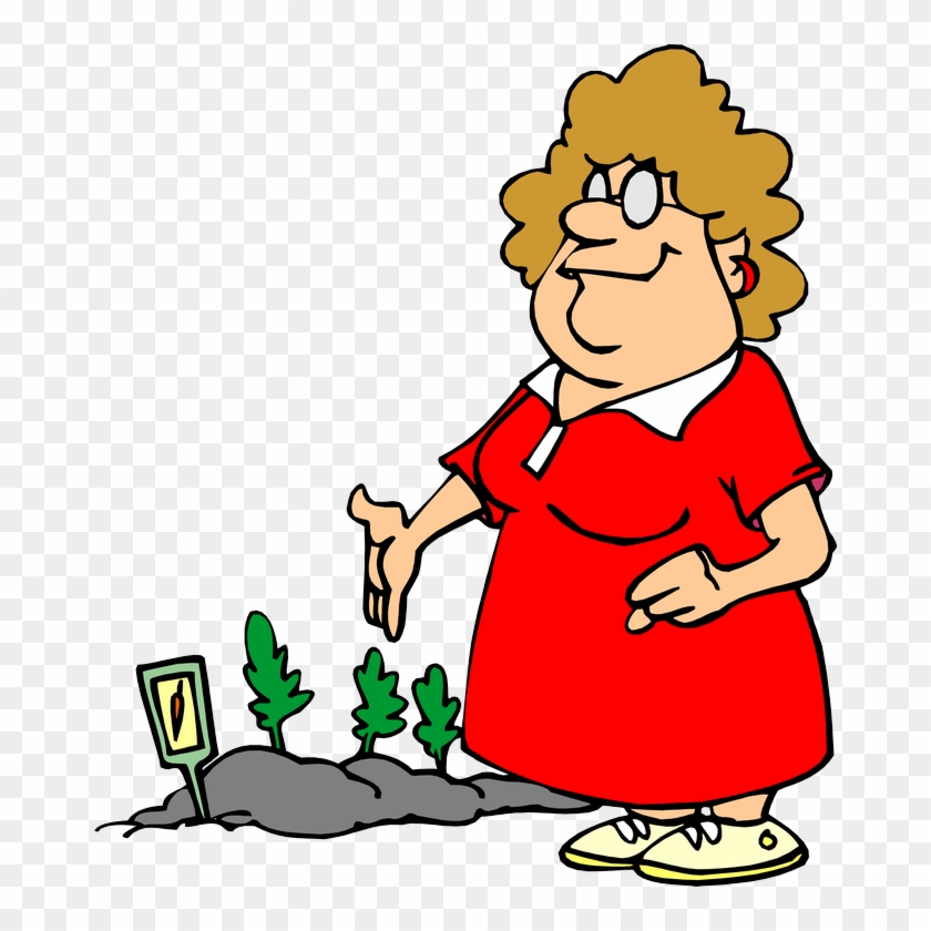 Cartoon Joke Gardening Clip Art - Clip Art #1061865