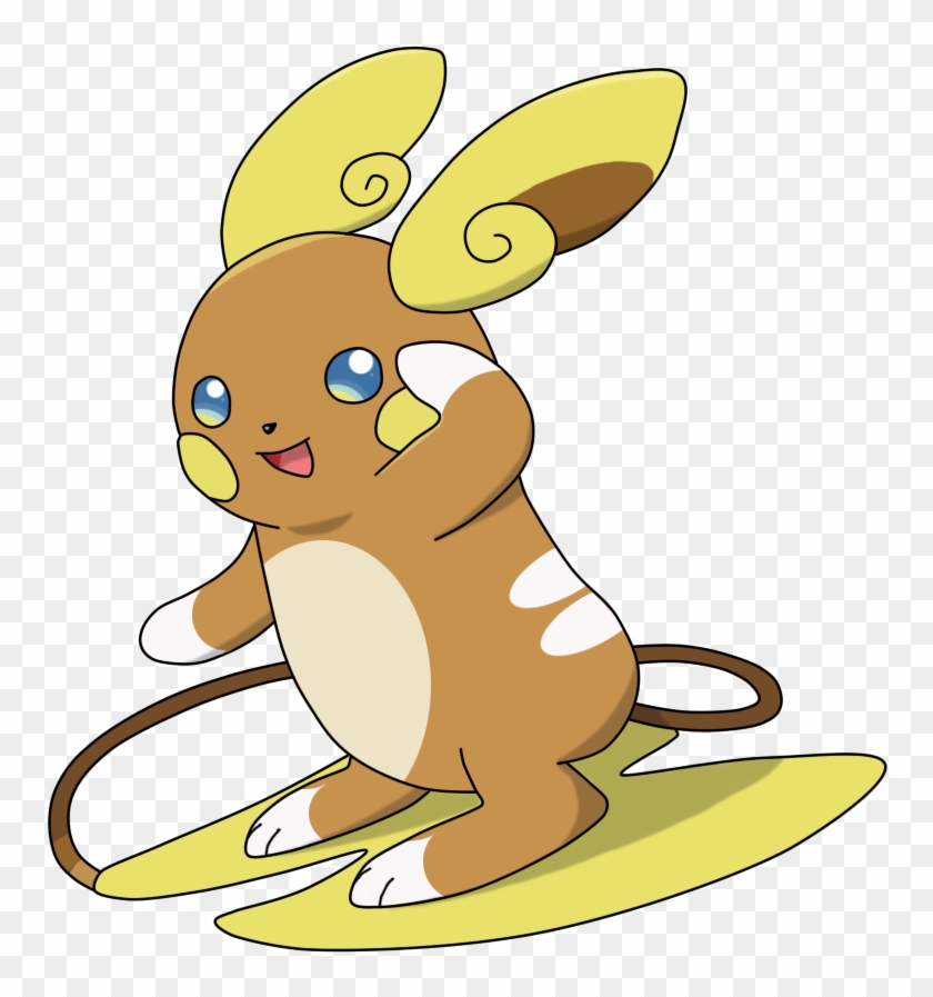 Alolan Raichu 2 By Avengerseraph - Cartoon #1062165