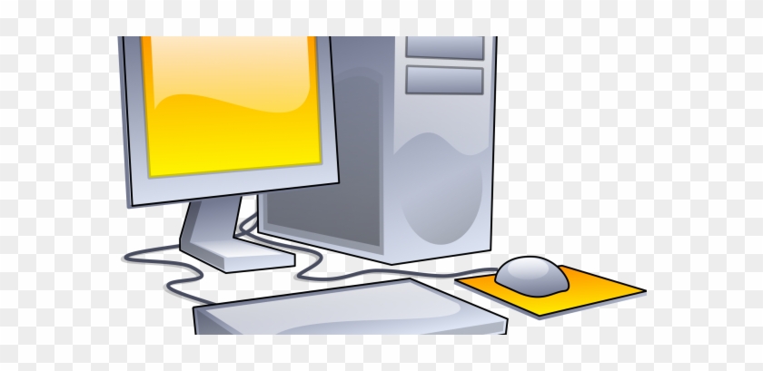 Elegant Computer Desk Top Throughout Desktop Wikipedia - Computer Clipart #1062441