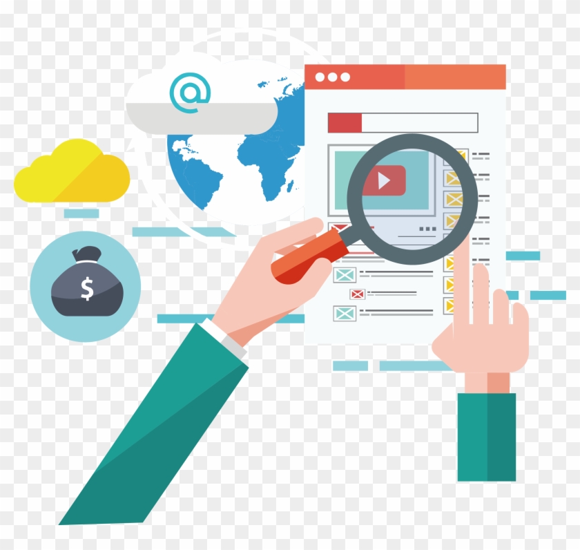Big Data Flat Design Download Data Analysis - Marketing #1062586