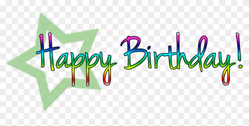 Happy Birthday Png Text - Happy Birthday Text Png #1062815
