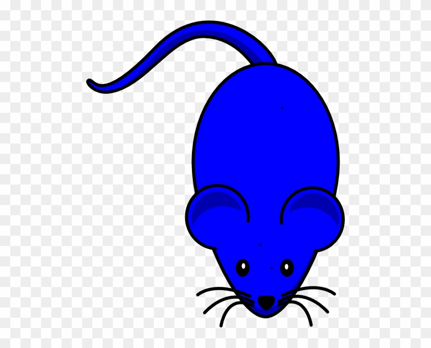Blue Mouse Clipart - Mouse Clip Art #1062843