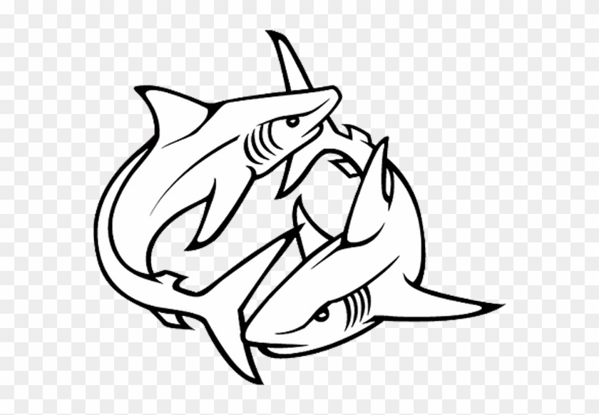 Tribal Shark Tattoos Designs 07 1 - Shark Tattoo Drawing #1062876