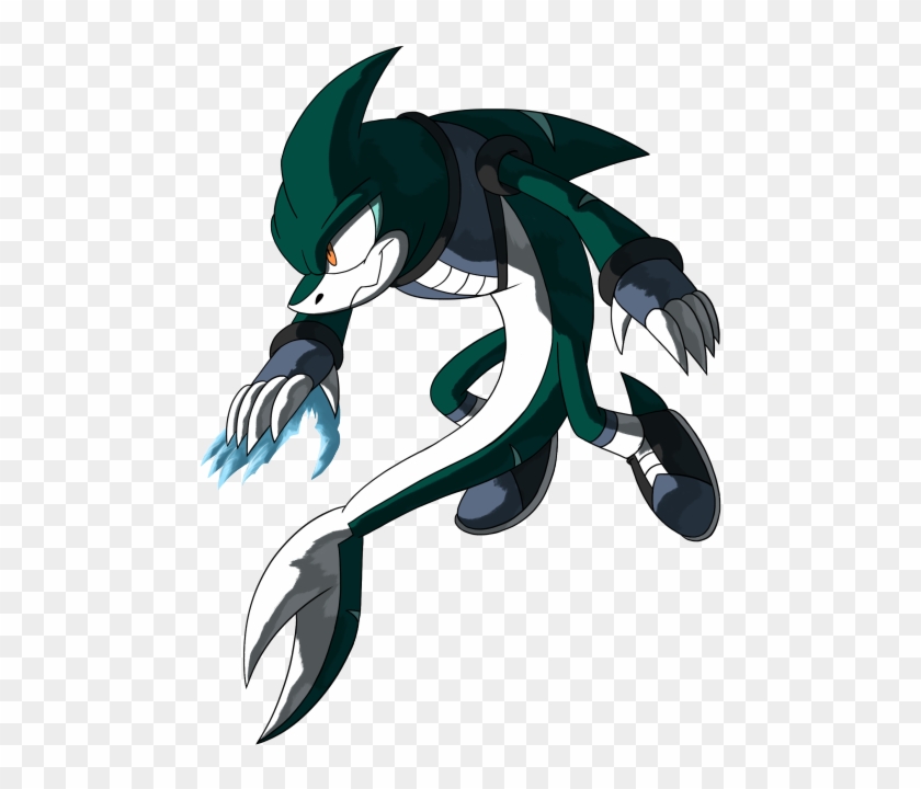 “not Sure If Anyone Remembers Him, But I Designed A - Mobian Shark Oc #1062892