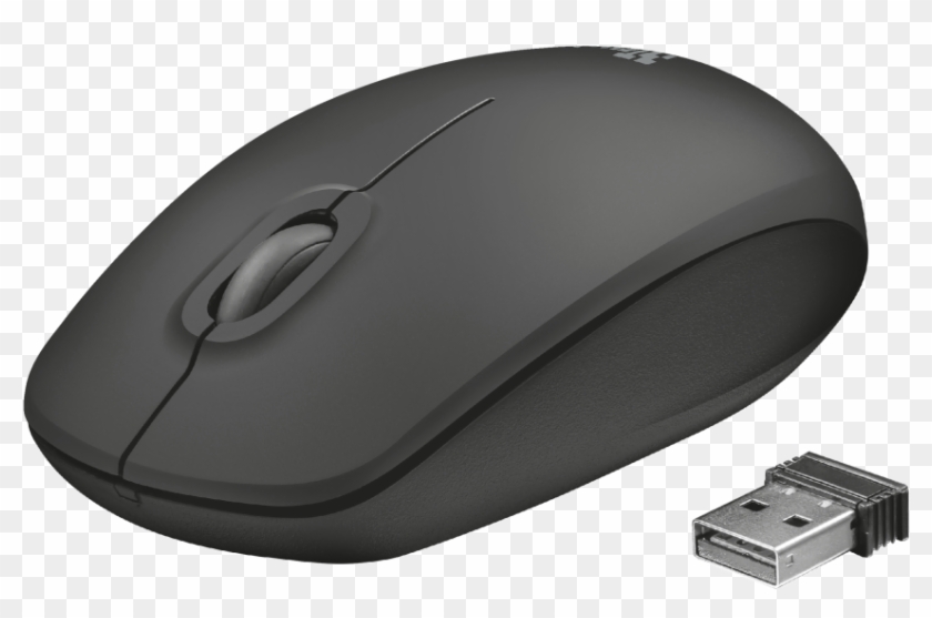 Ziva Wireless Optical Mouse - Trust Ziva - Souris 3 Boutons - Sans Fil #1063000