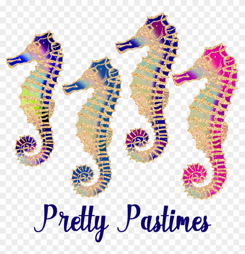 Seahorse Graphics - Geburtstags-party-servietten-imitat-goldglittery Servietten #1063185